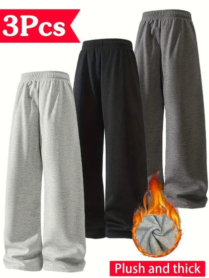 Men's Fleece Track Pant Combo of 3