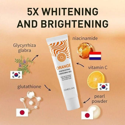 Orange Exfoliating Gel Whitening Gmeelan Orange Gmeelan Gel Face Whitening (Pack of 2)