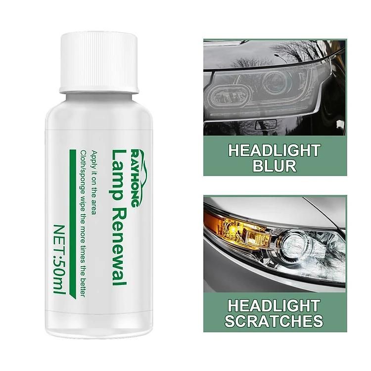 Car Headlight Polishing Liquid (Pack of 2)