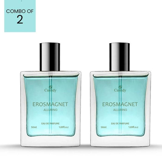 CASSIDY Erosmagnet Alluring, Eau De Parfum, 50ml(Pack of 2)