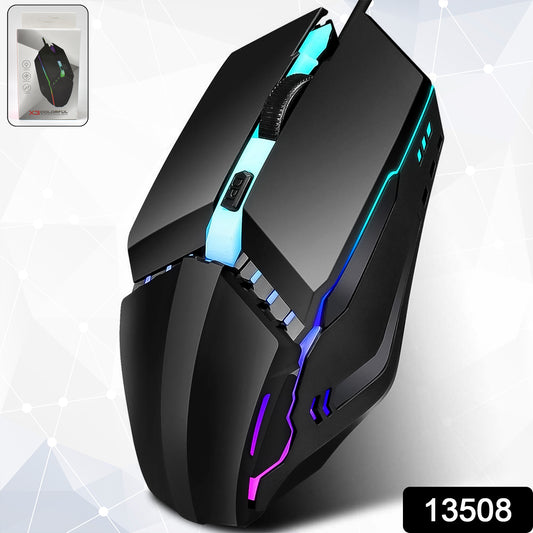 Usb Wired Mouse Ergonomic Design Gaming Mouse (1 Pc)