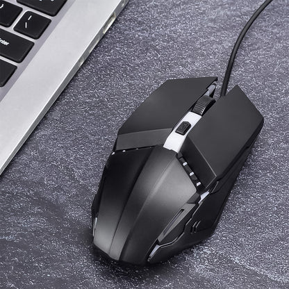 Usb Wired Mouse Ergonomic Design Gaming Mouse (1 Pc)