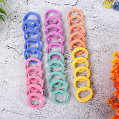 Mini Hair Ties Mini Hairlines Mini Hairbands (30 Pcs Set)