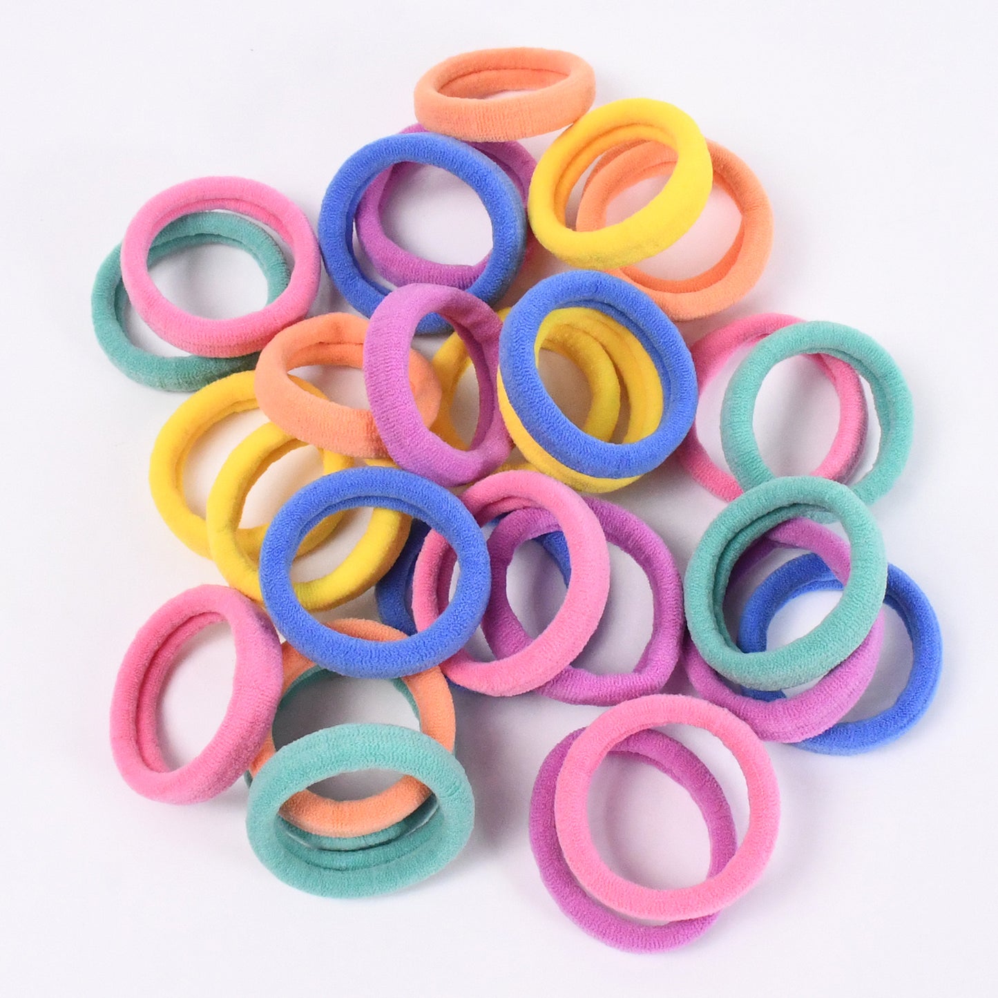 Mini Hair Ties Mini Hairlines Mini Hairbands (30 Pcs Set)